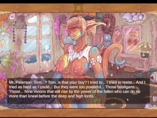 Magic Dorm 2 [ Psychedelic HENTAI game ] Ep.1 weird goddess of SEX have to save the world !