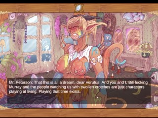 Magic Dorm 2 [ Psychedelic HENTAI game ] Ep.1 weird goddess of SEX have to save the world !