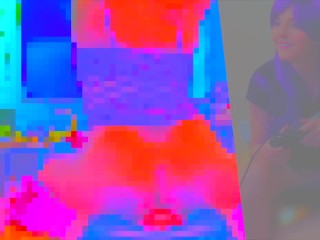 Facefarting Goonerbait Pixelated Dance Party Femdom Fart Audio HEADPHONES ON! WATCH ON LOOP