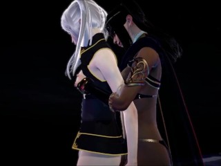 Tharja X Female Robin Fire Emblem 3D Porn Fanservice