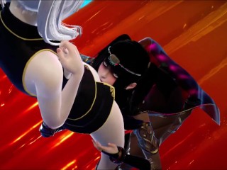 Tharja X Female Robin Fire Emblem 3D Porn Fanservice