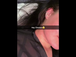 Muscular boyfriend cheats on his girlfriend on Snapchat with her hot best friend and takes her doggy