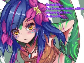 [PUBLIC] Neeko finds you lost in the forest [EN, Vanilla, Wholesome, Oral, Paizuri]