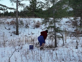 Big Booty Stranger Lets Me Fuck Her At Campsite On Christmas