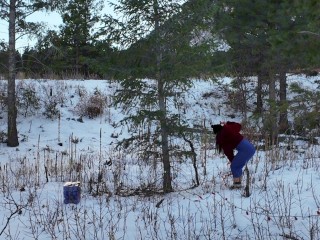 Big Booty Stranger Lets Me Fuck Her At Campsite On Christmas