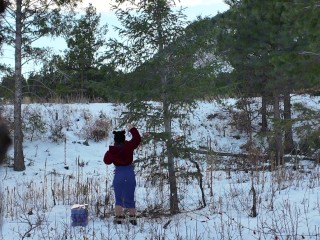 Big Booty Stranger Lets Me Fuck Her At Campsite On Christmas