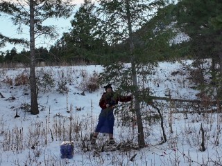 Big Booty Stranger Lets Me Fuck Her At Campsite On Christmas