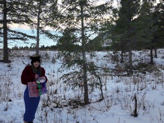 Big Booty Stranger Lets Me Fuck Her At Campsite On Christmas