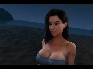 Away From Home [25] Part 113 Fucking My Maid In The Night On The Beach By LoveSkySan69