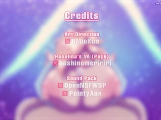 Princess Rosalina’s Titjob and Oral Play! ❤️