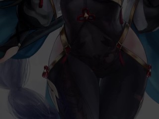 Shenhe discovers your foot fetish (Feet, 2 endings, Wholesome)