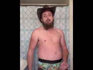 Quick Cowboy cum!