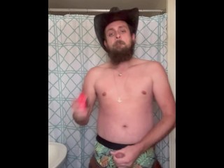 Quick Cowboy cum!