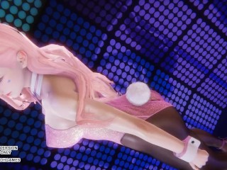 [MMD] Laysha - Party Tonight Ahri Seraphine Kaisa Sexy Kpop Dance League of Legends Hentai