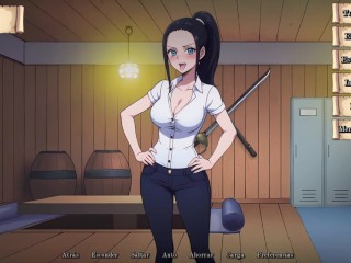 NICO ROBIN MUESTRA SUS TETAS Y CONQUISTANDO A LAS CHICAS | Naugty Pirates - Cap 3|