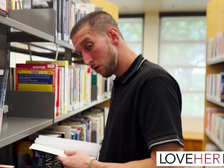 Library Hookup - A Foot Fetish Story