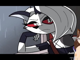 Friend doesn't believe I have a huge cock until I put it in her mouth (Furry animation) - Jazziuu