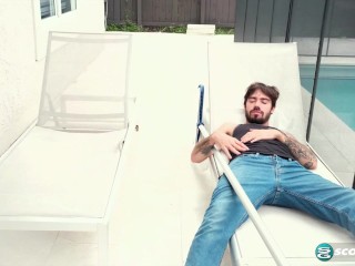 MILF Isabella Flames fucks the pool boy