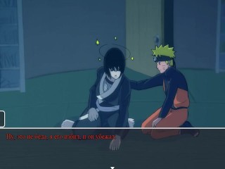 Naruto fucked Shizune's ass and then Orochimaru fucked her