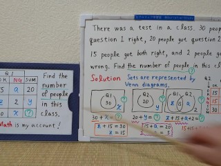 Find the number of people this class.[JapanMath](Titjob)