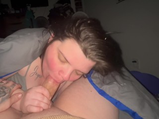 POV Morning Head Is The Best Head ( Blowjob From Milf Wife )