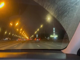 My secretary asked me to take her home and for that she allowed me to cum on her tits