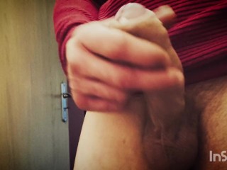 I work my Gorgeous dick with my hand until I cum.💦