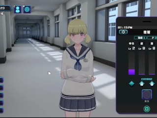 【エロゲ初女性実況！ギャルズコレクター体験版】クラスの女子に催眠をかけて手コキ＆パイズリ＆オナニー言う事聞かせまくり♪【Hentai Animation】