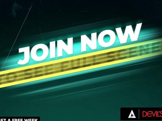 DEVILS FILM - Naughty Babe Cheats On Her Boyfriend Again And In Front Of Him