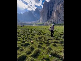 Running through the hills