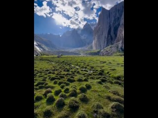 Running through the hills