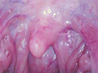 Camera inside Mouth, Uvula dancing, Singing, Throat vibrating, BTS