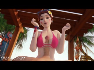 [Compilation] Sex party on the Beach [Grand Cupido]( Overwatch ) ❤