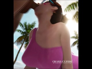 [Compilation] Sex party on the Beach [Grand Cupido]( Overwatch ) ❤