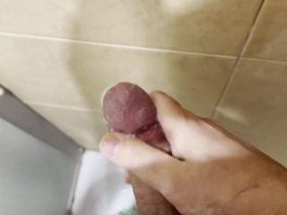 Hard Cock Edging With Soap