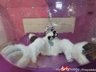 Traped in Rubber Ball