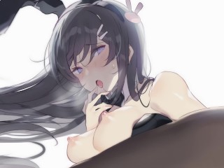 Casual JOI with a casual foot job by Mai Sakurajima💕