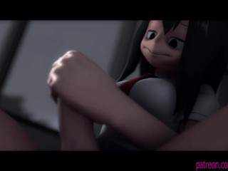 Uraraka x tsuyu my hero academia futa hentai