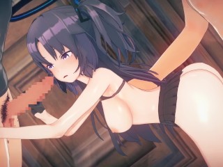 【ブルーアーカイブ】早瀬ユウカがたくさんの男達と集団セックスする3Dエロアニメ(ブルアカ はやせゆうか1 Blue Archive Hayase Yuuka gangbang.优香群交)