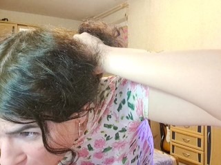 Webcam bdsm sissy whore Alina shows how she wants to suck and deepthroat real dick