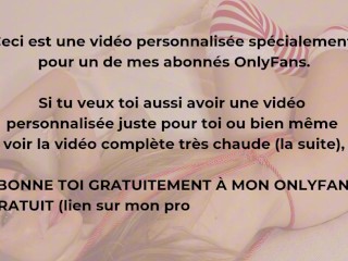 JEUNE PARISIENNE QUI SE DOIGTE POUR UN FOLLOWERS OF (SOLO MASTURBATION FRANÇAISE)