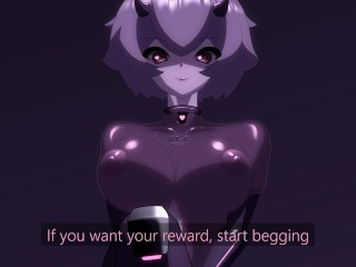 Sadistic Android is Playing With You (feet, humiliation, femdom, breathplay, multiple endings, possi