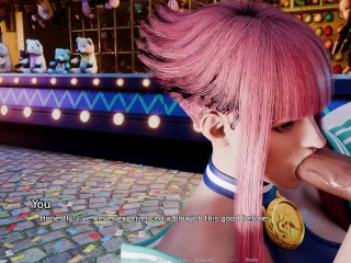 MANON GIVES HOT BLOWJOB DURING A DATE - Manon Extra - Street Brawlers Adult Playground