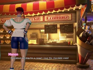 MANON GIVES HOT BLOWJOB DURING A DATE - Manon Extra - Street Brawlers Adult Playground