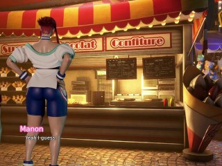 MANON GIVES HOT BLOWJOB DURING A DATE - Manon Extra - Street Brawlers Adult Playground