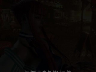 MANON GIVES HOT BLOWJOB DURING A DATE - Manon Extra - Street Brawlers Adult Playground