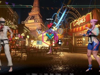 ANAL CREAMPIE FUCKING HOT FAT FRENCH DANCER IN FRENCH - Manon - Street Brawlers Adult Playground