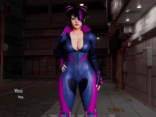 ROUGH FUCKING CRAZY KOREAN BITCH AT A HOTEL - Juri - Street Brawlers Adult Playground