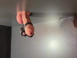 Hot Straight Guy On Milking Table Cums Twice X2 With Cock Vibrator Milking Machine