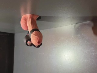 Hot Straight Guy On Milking Table Cums Twice X2 With Cock Vibrator Milking Machine